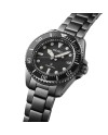 Seiko Prospex Solar Diver 200M Black Steel Strap Watch