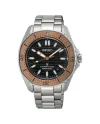 Seiko Prospex Diver's 300M Black Dial Stainless Steel Strap Watch
