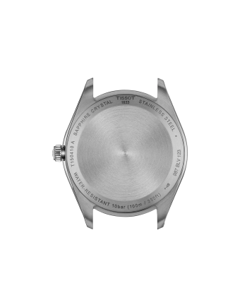 Orologio Tissot PR 100 con Quadrante Argento e Cinturino in Pelle