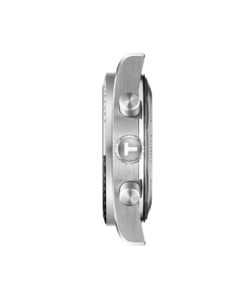 Montre Tissot Chrono PR516 noire et bracelet en acier