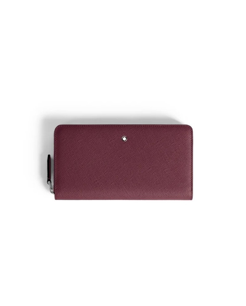 Montblanc Sartorial 12cc Long Wallet in Cassis Leather