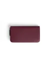 Portefeuille long Montblanc Sartorial avec 12 compartiments en cuir Cassis