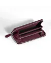 Portafoglio Lungo Montblanc Sartorial a 12 Scomparti in Pelle Cassis