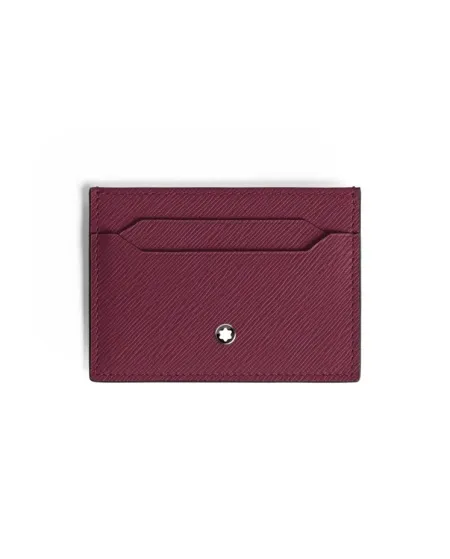 Montblanc Sartorial Leather Card Holder Cassis 5 Compartments