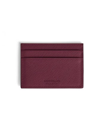 Porta Carte Montblanc Sartorial in Pelle Cassis a 5 Scomparti