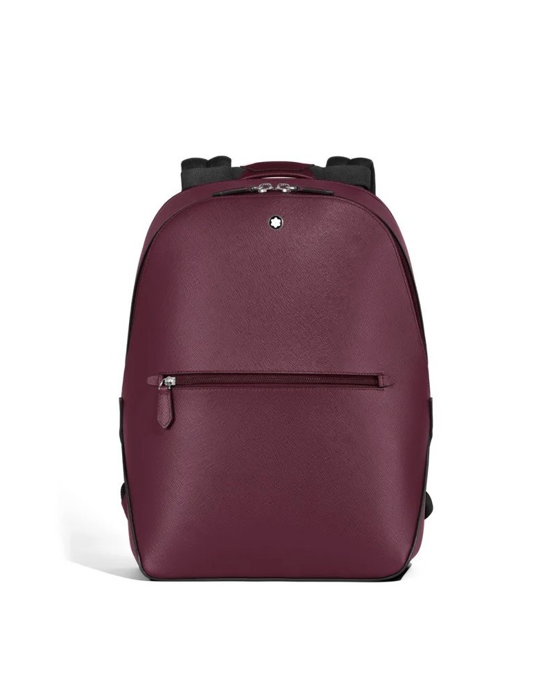Zaino Piccolo Montblanc Sartorial in Pelle Cassis
