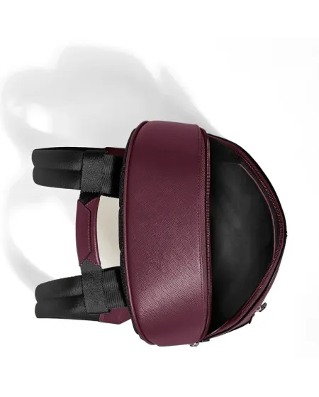 Montblanc Sartorial Small Leather Backpack Cassis