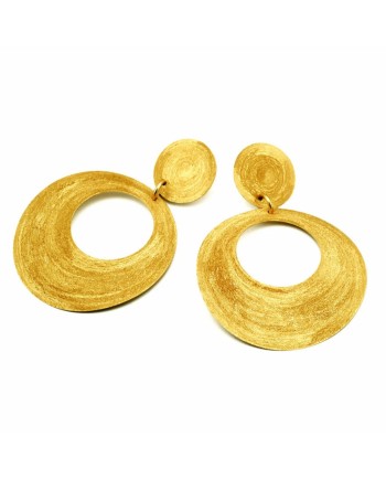 Orecchini Stefano Patriarchi Sole in Argento Placcato Oro