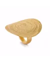 Anello Stefano Patriarchi Sole in Argento Placcato Oro
