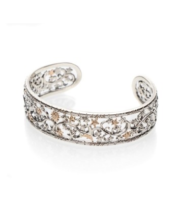 Bracelet rigide de'Nobili Stardust en argent