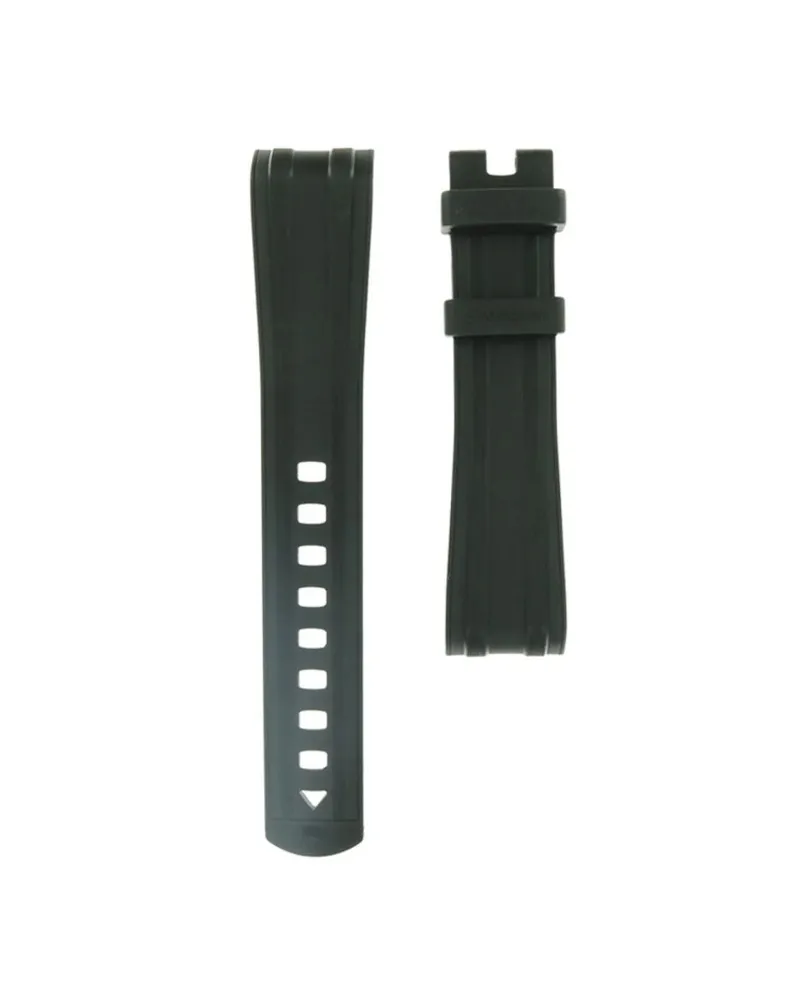 Cinturino Omega In Caucciù Nero 21 x 18 mm Cinturino Omega In Caucciù Nero 21 x 18 mm