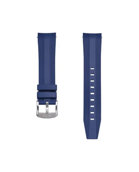Bracelet en caoutchouc bleu Mido pour Ocean Star 39 - 20 mm