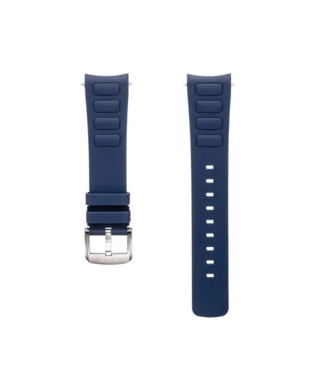 Bracelet en caoutchouc bleu Mido pour Multifort TV Big Date - 22 mm