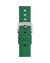 Mido Green Rubber Strap for Multifort TV Big Date - 22mm
