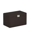 Chocolate/Chestnut Leather Time Box 7 Watch Charger