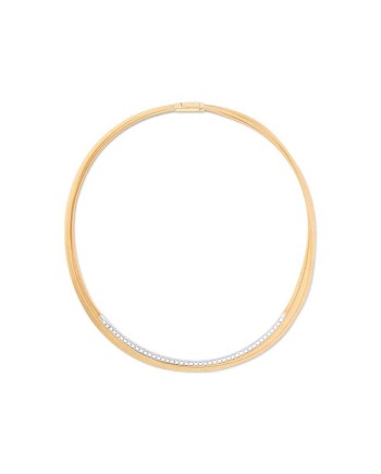 Collana Marco Bicego Masai in Oro Giallo con Tennis di Diamanti