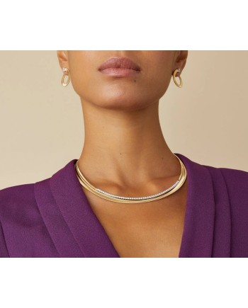 Collier Marco Bicego Masai en or jaune avec tennis en diamant