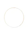 Marco Bicego Masai Necklace in Yellow Gold with Diamond Tennis