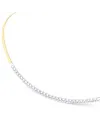 Marco Bicego Masai Necklace in Yellow Gold with Diamond Tennis