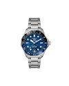 Montre Tag Heuer Aquaracer Professional 300 GMT avec cadran bleu et bracelet en acier