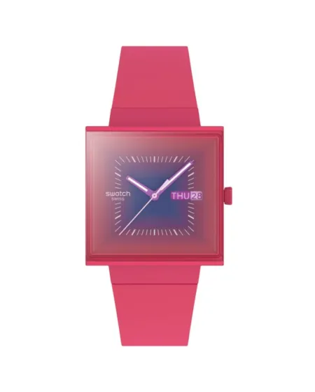 Orologio Swatch Squarely Berry