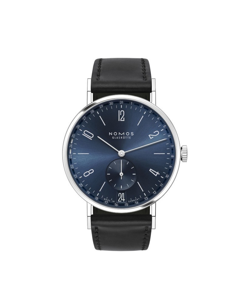 Montre Nomos Glashütte Tangente 2 Date Bleu