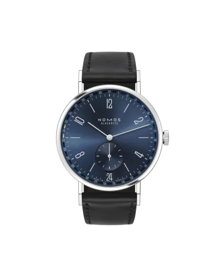 Orologio Nomos Glashütte Tangente 2 Date Blu