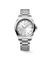 Longines Conquest Watch with Silver Dial and Steel Strap 38mm