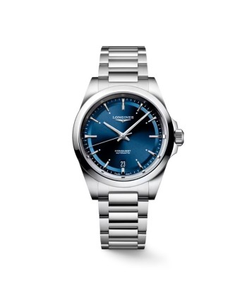 Orologio Longines Conquest con Quadrante Blu e Cinturino in Acciaio 38 mm