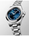 Longines Conquest Blue Dial Diamond Steel Strap Watch
