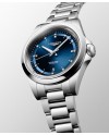 Orologio Longines Conquest con Quadrante Blu con Diamanti e Cinturino in Acciaio
