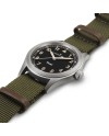 Montre Hamilton Khaki Field Quartz avec bracelet Nato noir