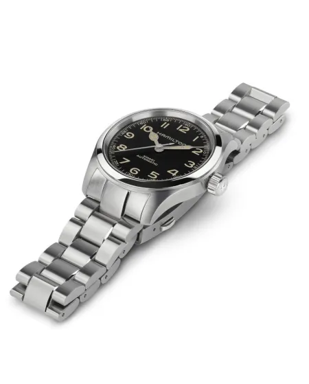 Montre Hamilton Khaki Field Murph 38 mm avec bracelet en acier