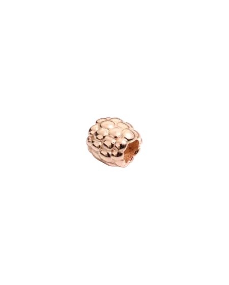petit intercalaire de bracelet queriot mora en or rose 9 carats