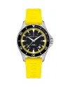 Orologio Hamilton Khaki Navy Scuba Auto Giallo con Cinturino in Caucciù