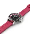Montre Hamilton Khaki Navy Scuba Auto avec bracelet en caoutchouc rose