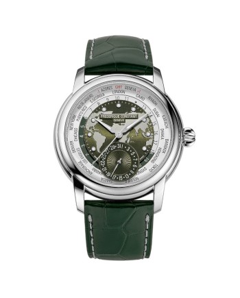 Frederique Constant Classic Worldtimer Manufacture Limited Edition Watch