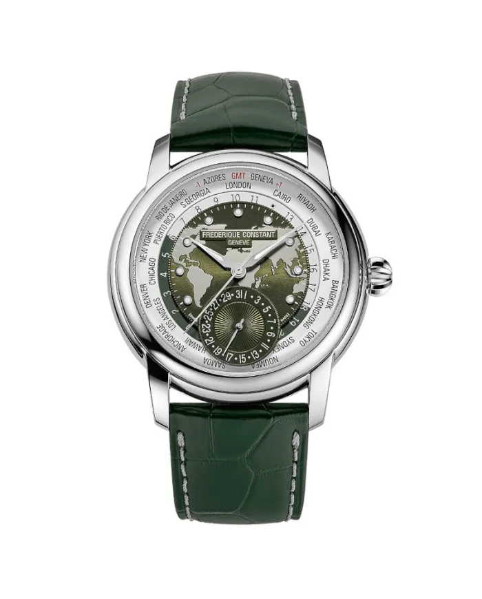 Frederique Constant Classic Worldtimer Manufacture Limited Edition Watch