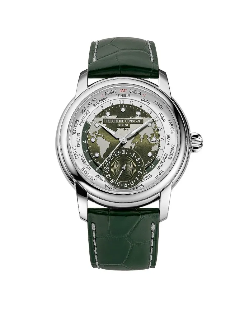 Frederique Constant Classic Worldtimer Manufacture Limited Edition Watch
