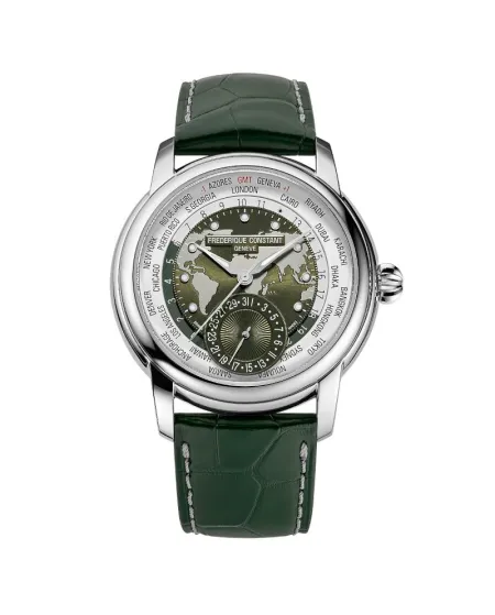 Frederique Constant Classic Worldtimer Manufacture Limited Edition Watch