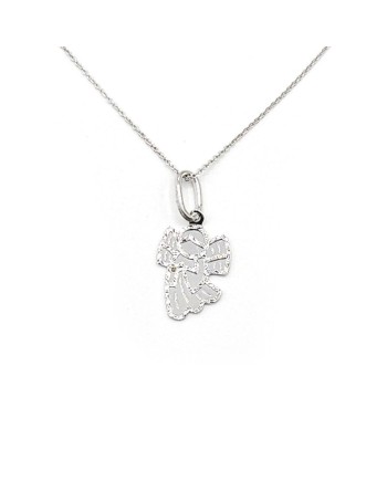 Casella Gioielli White Gold Choker with Little Angel