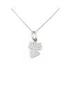 Casella Gioielli White Gold Choker with Little Angel
