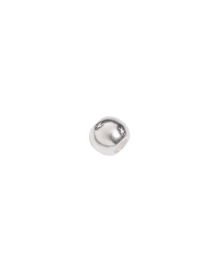 divisorio bracciale queriot bead pallina di neve in argento