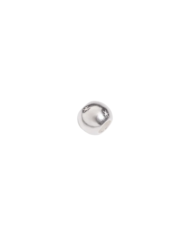 divisorio bracciale queriot bead pallina di neve in argento