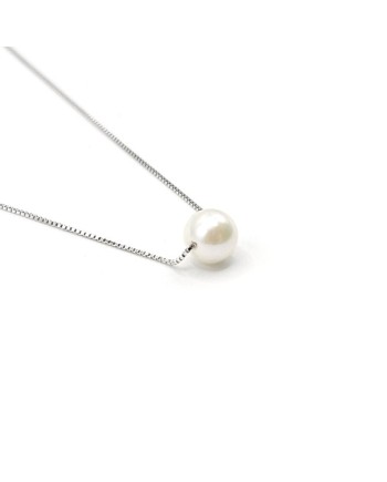 Casella Gioielli White Gold Choker with Pearl