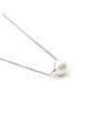 Casella Gioielli White Gold Choker with Pearl