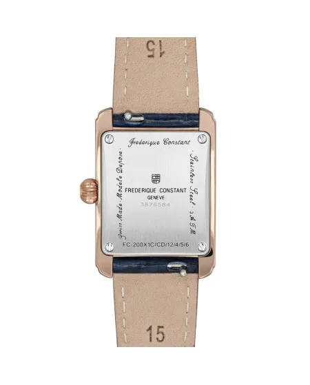 Montre à diamants pour femme Classic Carree de Frédérique Constant
