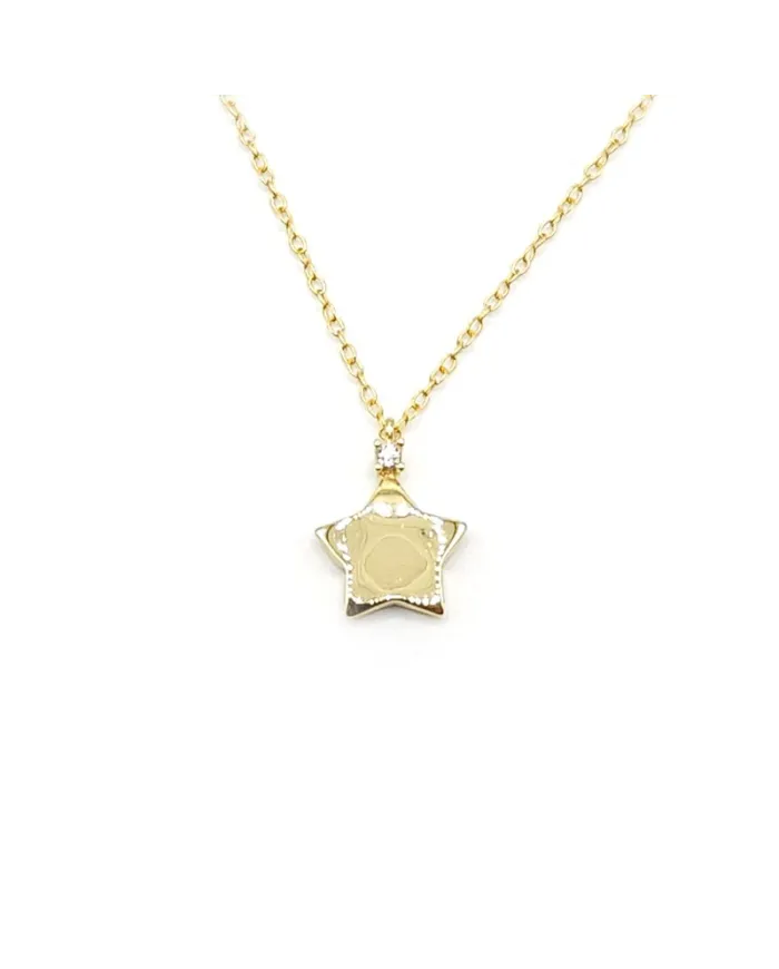 Casella Gioielli Yellow Gold Choker with Star