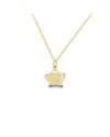 Casella Gioielli Yellow Gold Choker with Star