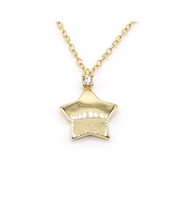 Casella Gioielli Yellow Gold Choker with Star